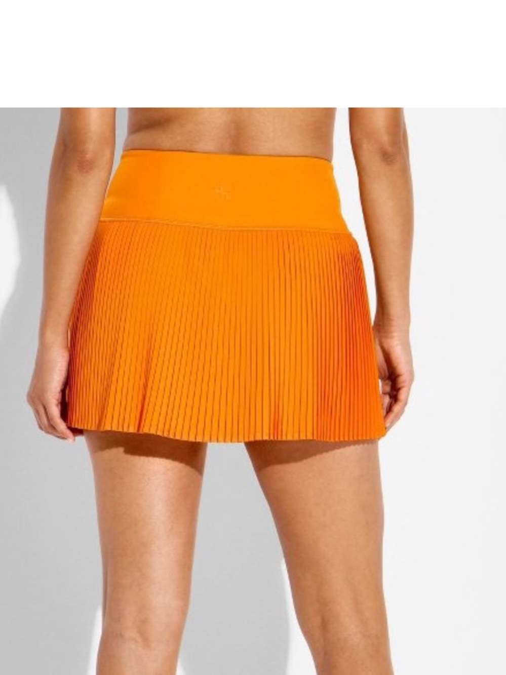 NEW JoyLab Pleated Skort Orange Medium - Picture 3 of 4